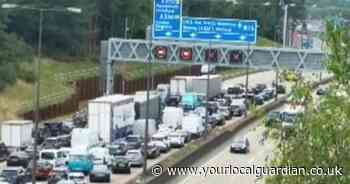 RECAP as two lanes closed on M25 due to broken down vehicle
