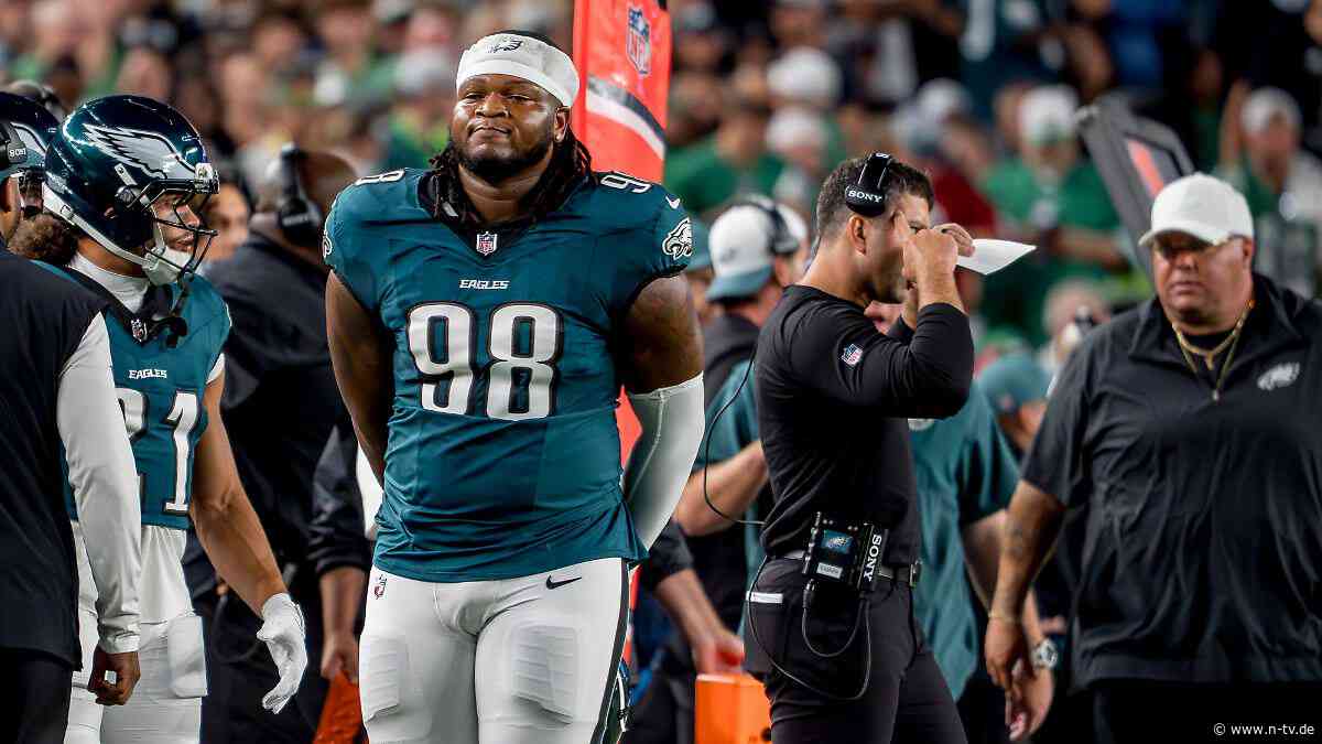 Eigengewächs bleibt: Rekord-Vertrag: Philadelphia Eagles halten Defensiv-Monster