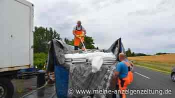 Mitten im Hochsommer: Warum auf dieser Baustelle Eis und Schnee gebraucht werden