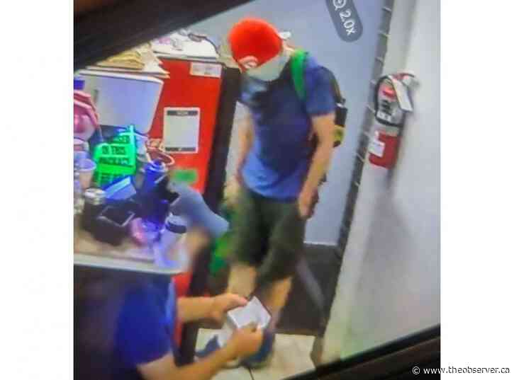 Sarnia police, Lambton OPP seeking to ID five suspects