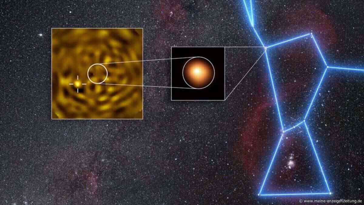 Astronomen entdecken Begleiter von Beteigeuze – einer der bekanntesten Sterne ist nicht allein