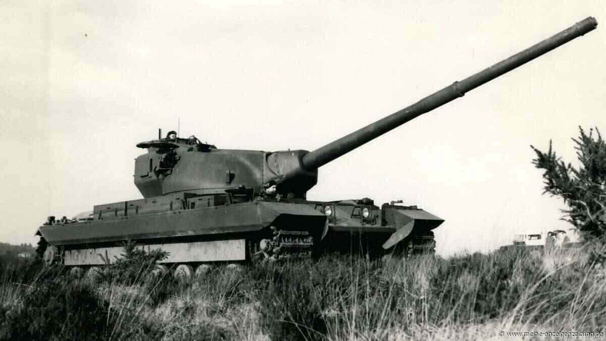 66 Tonnen Stahl: Das kurze Leben des Superpanzers Conqueror