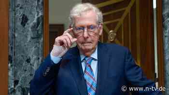 Seit Wochen im Krankenhaus: Eigener Gouverneur setzt gestürzten Senator McConnell unter Druck