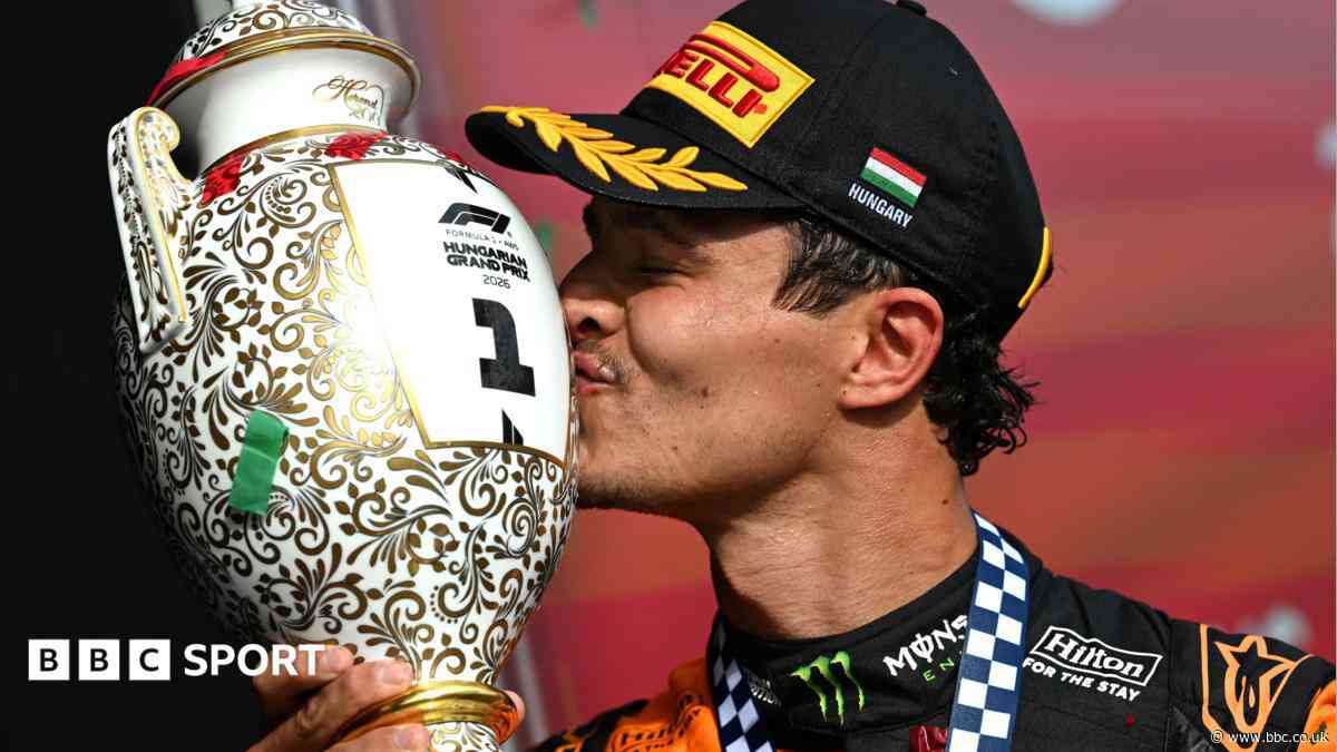 Norris wins his first grand prix of year in Hungary