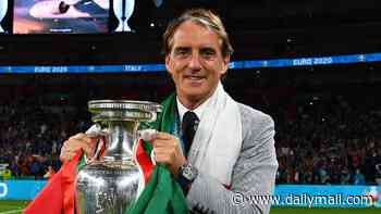 Italy end chaos over their next manager as they turn to the man who broke England's hearts: Roberto Mancini returns after Andrea Pirlo BLOCKED from taking the role amid links to Russian betting firm