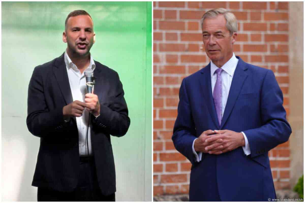 Polanski crisis deepens as Green leader faces misconduct probe over Farage 'incitement to murder' post