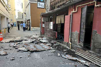 Major earthquake rocks southern Japan, injuring dozens