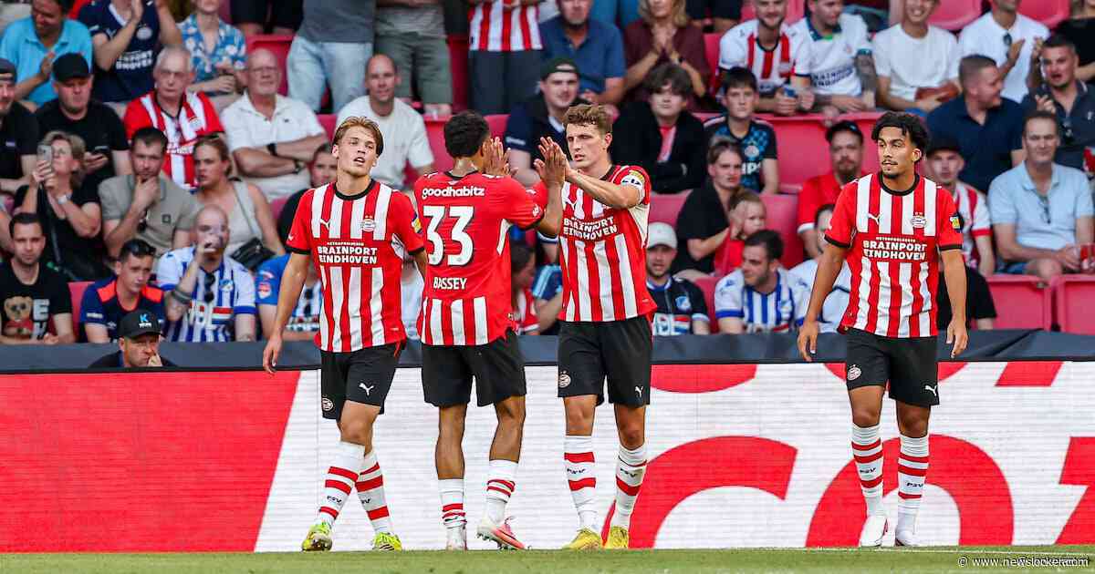 PSV op comfortabele voorsprong tegen FC Eindhoven dankzij Til, talenten laten zich zien