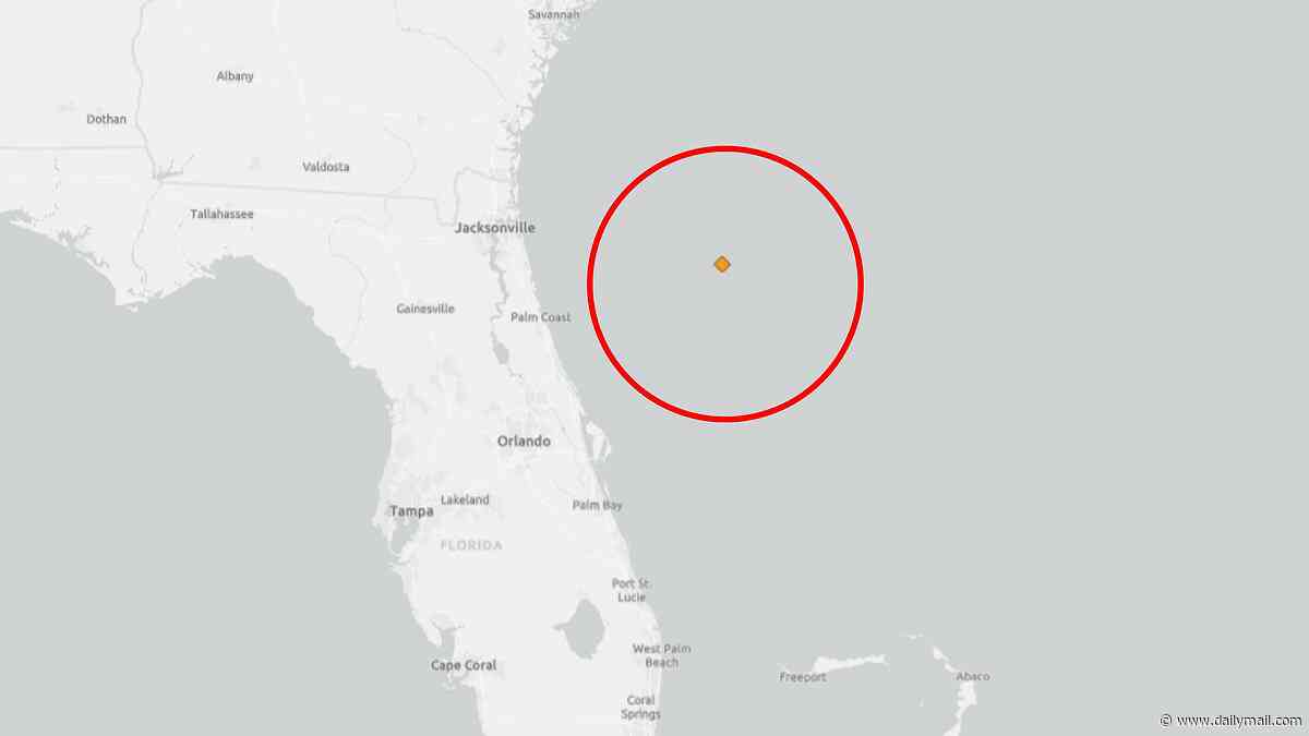 Mysterious 'experimental explosion' detected off Florida coast sparks earthquake alert