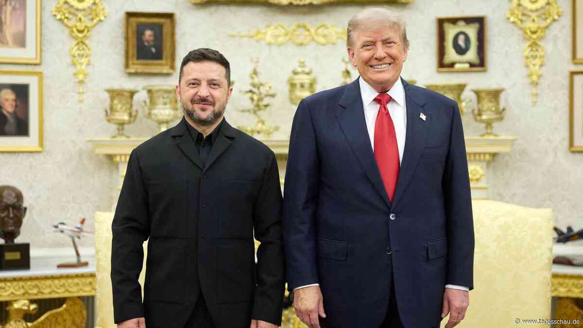 Gespräche in Washington: Trump empfängt Selenskyj und Netanjahu
