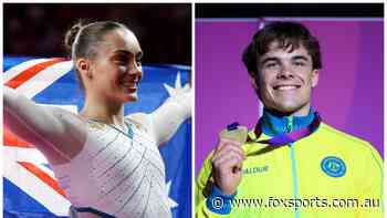 ANOTHER TWO: Aussie gymnastics duo adds gold to staggering haul with dominant displays