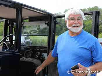 LaSalle family's Ford Model T takes ride across Gordie Howe bridge