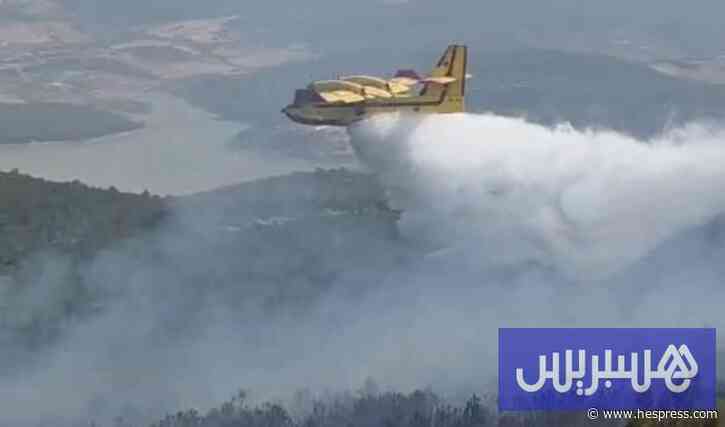 ثلاث "كنادير" تحاصر النيران بطنجة