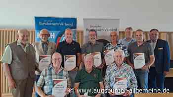 Ehrungen beim Grillfest in Schwifting