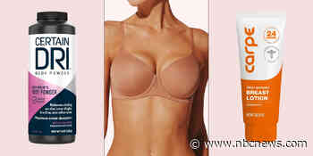 How to prevent boob sweat, according to experts