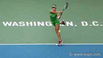 Alex Eala rallies past Zheng Qinwen in Mubadala DC Open first round, sets up showdown with Leylah Fernandez