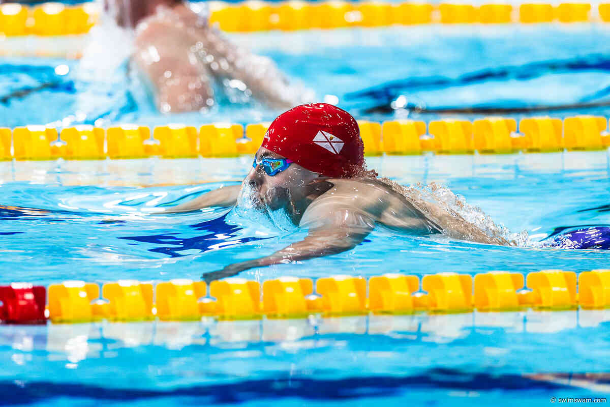Nowacki Wins Jersey’s First-Ever Swimming Gold Medal, Second Ever With 200 Breast Title