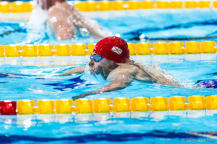 Nowacki Wins Jersey’s First-Ever Swimming Gold Medal, Second Ever With 200 Breast Title