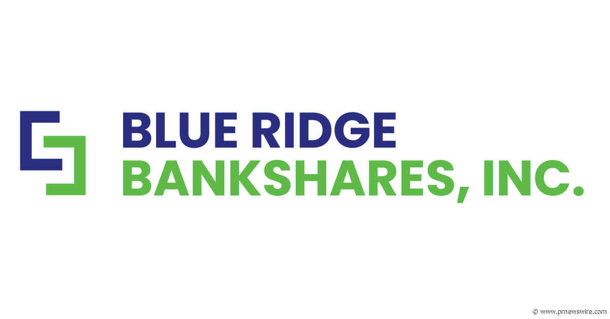 Blue Ridge Bankshares, Inc. Announces 2026 Second Quarter Results