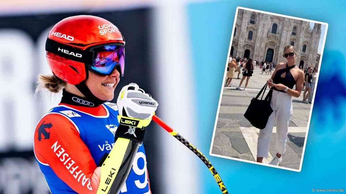 Mailand statt hartes Training für zurückgekehrten Ski-Star