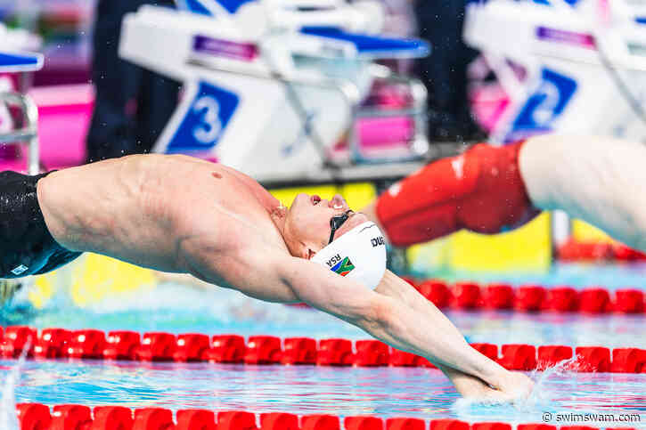 Pieter Coetze Demolishes 100 Back Commonwealth Games Record Twice On Day 5, Clocks 51.98