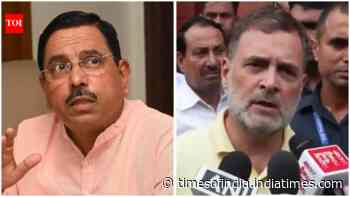 Congress, BJP spar over Pralhad Joshi's pick as education minister