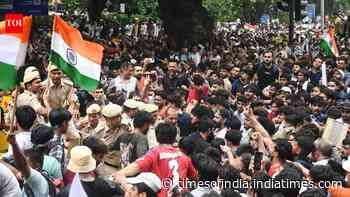 NEET protest: All SOPs followed, pellet gun use on protesters authorised, reveals CRPF review
