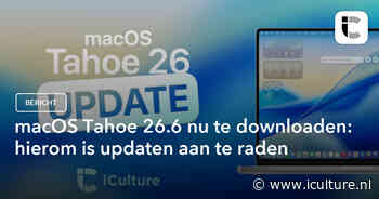 macOS Tahoe 26.6 nu te downloaden: hierom is updaten aan te raden