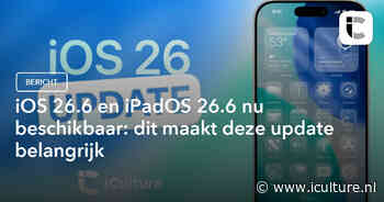 iOS 26.6 en iPadOS 26.6 nu beschikbaar: dit maakt deze update belangrijk