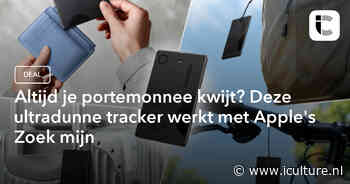 Altijd je portemonnee kwijt? Deze ultradunne tracker werkt met Apple’s Zoek mijn