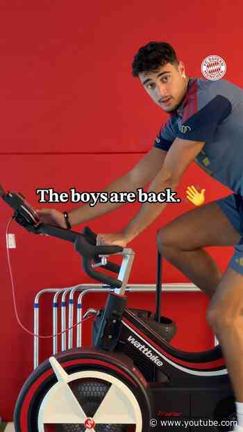 Let the journey begin. Welcome back, boys! 👋❤️
