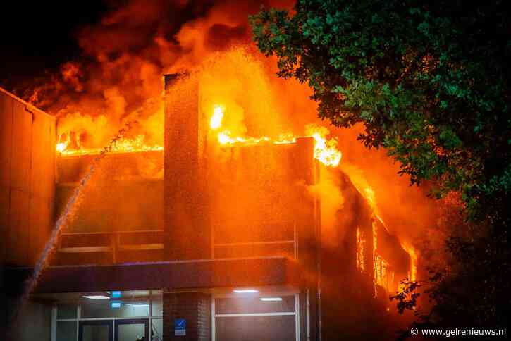 Grote brand bij zorginstelling