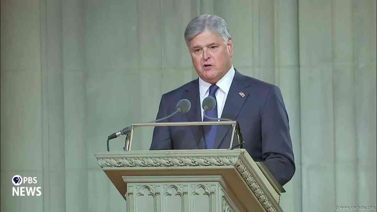 WATCH: Sean Hannity calls Sen. Lindsey Graham a ‘true original’ at Washington funeral service