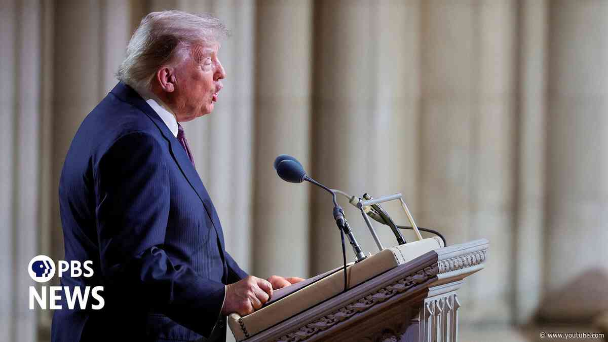 WATCH: Trump calls Sen. Lindsey Graham a 'legend' at Washington funeral service