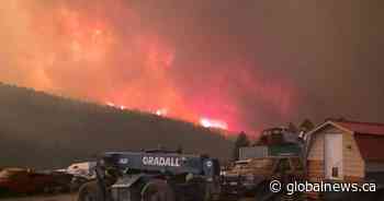 ‘Sounded like two 747 jets’: B.C. business owner flees fast-moving wildfire