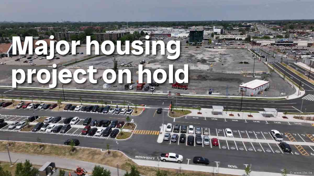 Major housing project around Panama REM station in Brossard, Que., on hold