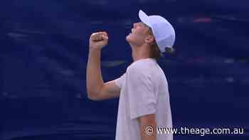 Hewitt wins first ATP match