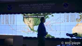 NOAA and Google Cloud collaborate to advance weather forecasting.