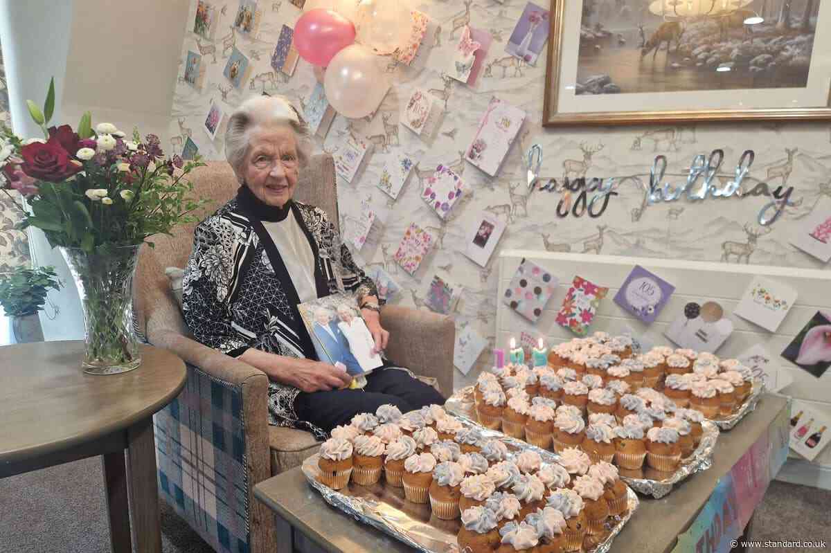 Centenarian marks 105th birthday in style with 105 cards from around the world