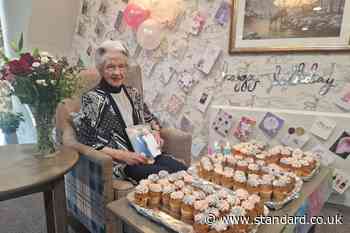 Centenarian marks 105th birthday in style with 105 cards from around the world