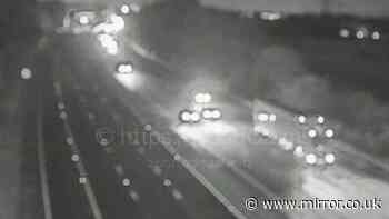 M1 traffic LIVE: Busy motorway closed near Luton airport after 'oil spill'