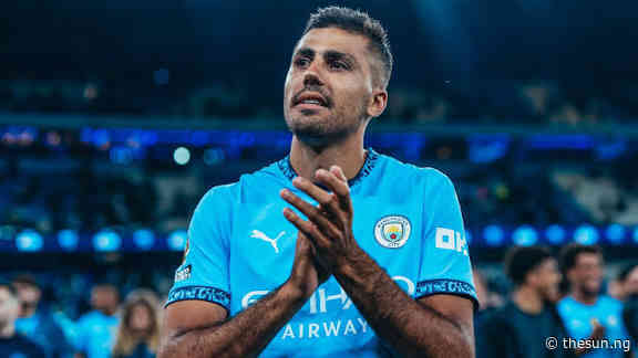 Rodri out for ‘short period’ after back surgery