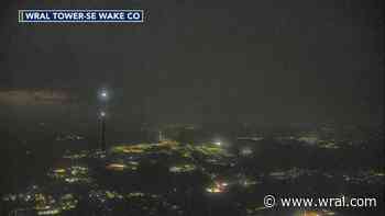 Intense storms bring strong winds and lightning strikes throughout central NC