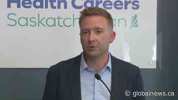 Saskatchewan says health-care recruitment plan paying off, opposition questions results