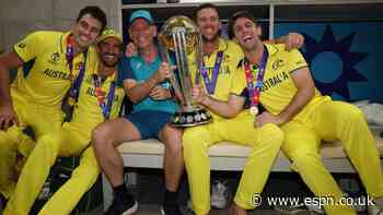 Australia call for larger squad sizes for expanded 2027 ODI World Cup