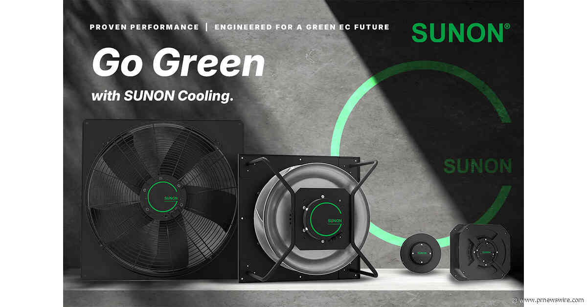 SUNON Unveils ErP 2026-Ready Green EC Fans to Power Next-Gen AI Infrastructure