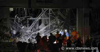Japan quake kills at least 13; more trapped in collapsed mall, factory