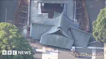Watch: The moment quake hit Japan