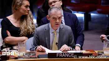 US walks out of UN Security Council meeting during France's remarks