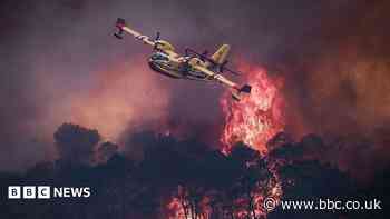 European wildfires in maps - and how they're being tackled